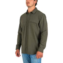 Marsh Wear Men's Big Pine Field Button Down Long Sleeve Shirt
