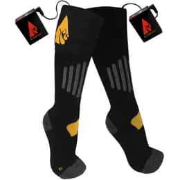 ActionHeat Men's Cotton 3.7V Rechargeable 1.0 Heated Socks