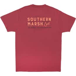 Southern Marsh Men's Topo Logo T Shirt