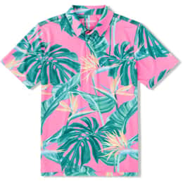 Chubbies Men's Birds of Paradise Performance Polo Shirt