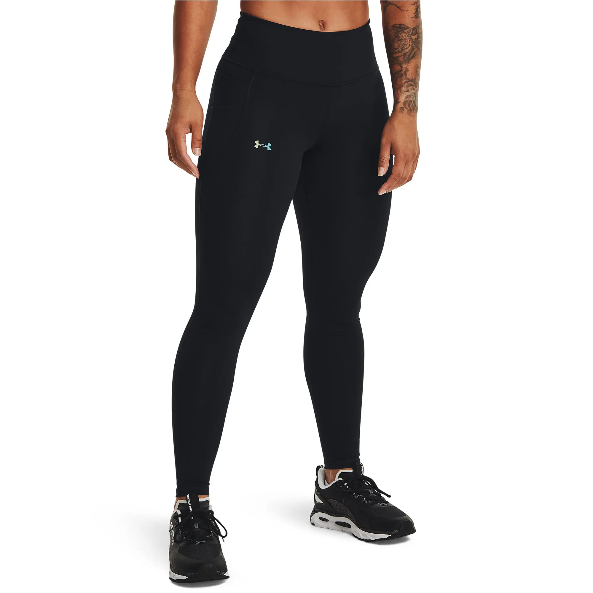 Under Armour Women's UA RUSH ColdGear No-Slip Waistband Full Length Leggings -  00195251478750