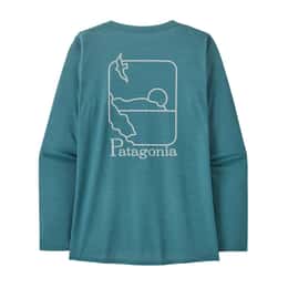 Patagonia Women's Capilene® Cool Daily Graphic Long Sleeve Shirt-Waters