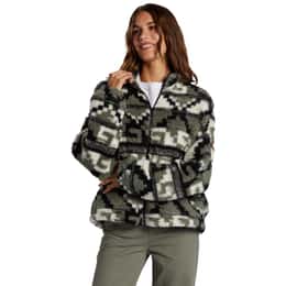 ROXY Women's Off the Wave Sherpa Printed Jacket