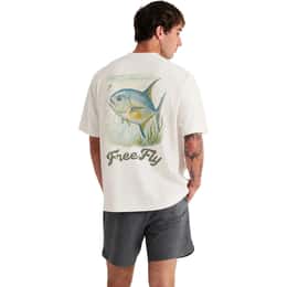 Free Fly Men's Rough Back Relaxed Short Sleeve T-Shirt
