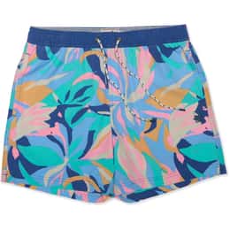 Party Pants Men's M W-T-Floral 5 in Swim Trunks