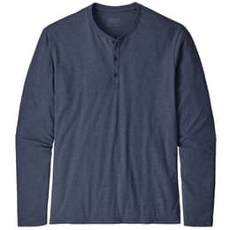 Patagonia Men's Long Sleeve Organic Cotton LW Henley Pullover