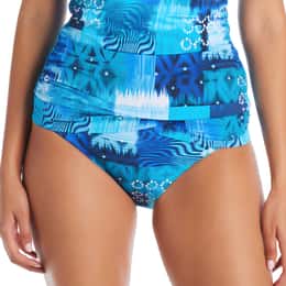Black Bandeau Bikini Swim Bathing Suit Jessica Simpson VENICE BEACH L
