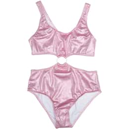 Beach Lingo Girls' Ring Monokini Swimsuit