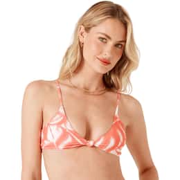 ROXY Women's Palm Haze Knot Bralette Bikini Top