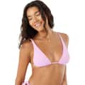 ROXY Women's Haleiwa Built Up Triangle Bikini Top alt image view 8