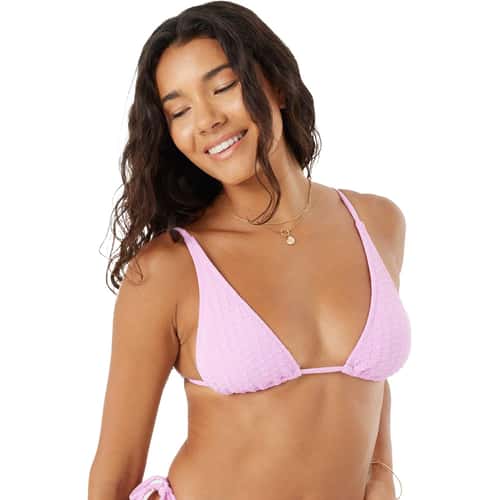ROXY Women's Haleiwa Built Up Triangle Bikini Top alt image view 8