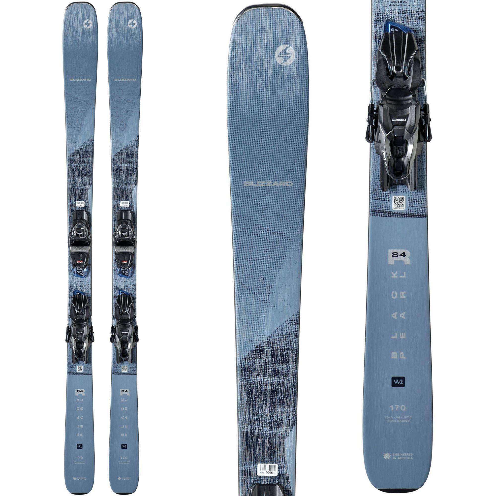 Blizzard Women's Black Pearl 84R Skis with TPC 10 Bindings '26