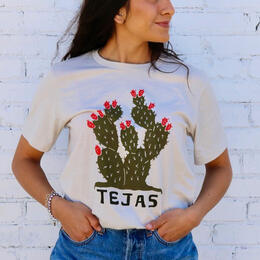Tumbleweed TexStyles Women's Prickly Pear Tejas T Shirt