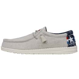 Hey Dude Men's Wally Texas Canvas Casual Shoes