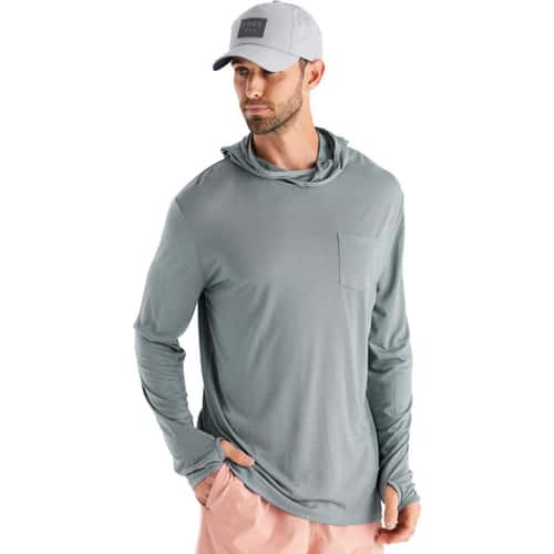 Free Fly Men's Bamboo Lightweight Hoodie alt image view 1
