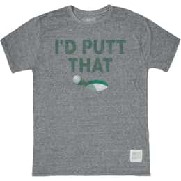 Original Retro Brand Men's I'd Putt That Tri-Blend T Shirt