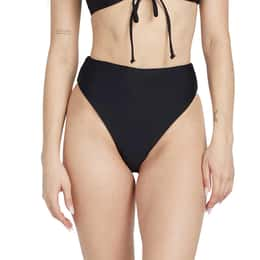 Volcom Women's Simply Seamless High Waist Bikini Bottoms