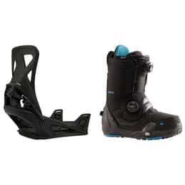Burton Men's Step On Re:Flex Snowboard Bindings + Photon Step On Snowboard Boots Package '24