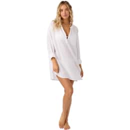 O'Neill Women's Belizin Long Sleeve Cover-Up Dress