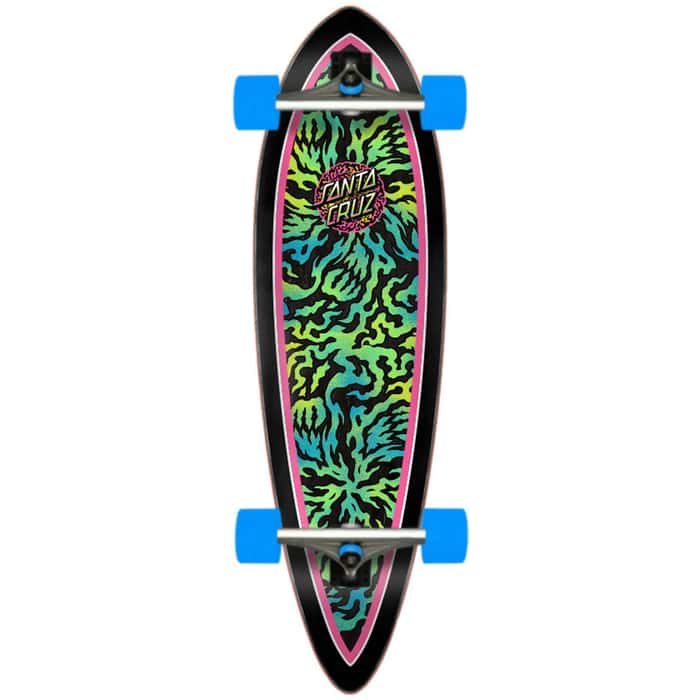 Santa Cruz Obscure Dot Pintail Cruiser Longboard