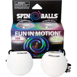 Fun in Motion Toys Spinballs LED Rechargeable Poi Set