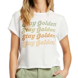 Billabong Women's Stay Golden T Shirt
