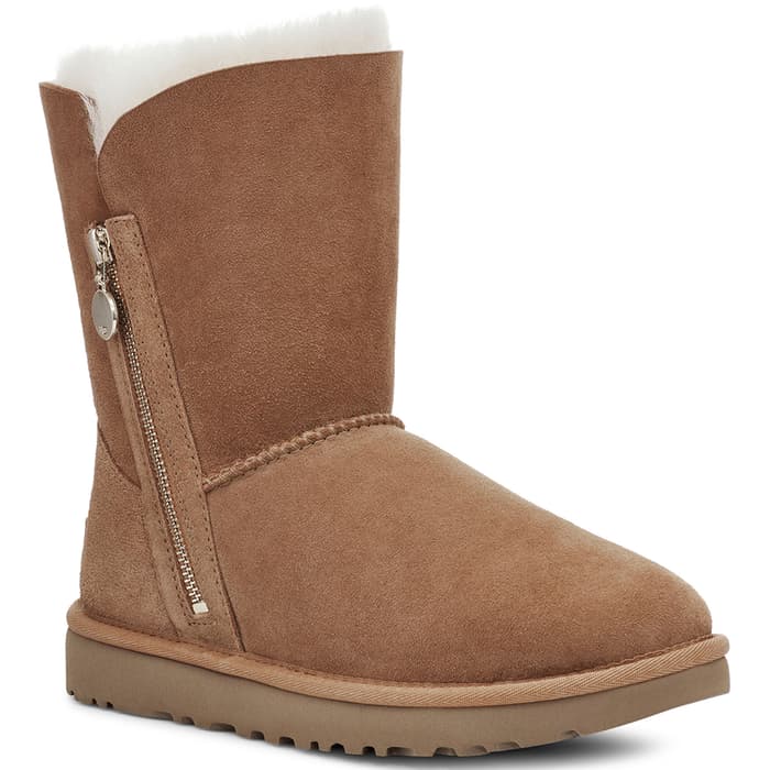 front zipper ugg boot