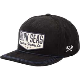 Dark Seas Saddleback Cord Snapback Hat