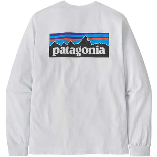 Patagonia Men's Patagonia Men's Long-Sleeved P-6 Logo Responsibili-Tee® T Shirt alt image view 4