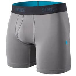 Stance Mens Staple 17 6" Boxer Briefs Black Sports Running Gym Breathable 
