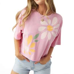 O'Neill Women's Vibing Oversized Crop T Shirt