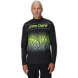 Spyder Men's Podium Half Zip T-Neck Long Sleeve Shirt