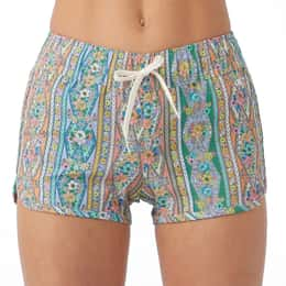 O'Neill Girls' Lane Printed Stretch 2" Boardshorts