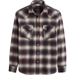 Pendleton Men's Plaid Wyatt Snap-Front Cotton Shirt