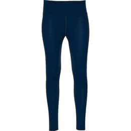 Colour Block Merino Base Layer Legging - Navy