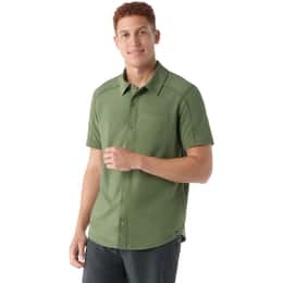 Smartwool Men's Printed Short Sleeve Button Down Shirt