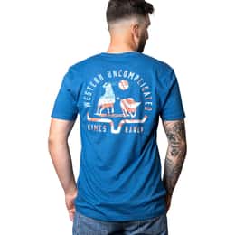 Kimes Ranch Men's American Cowboy T-Shirt