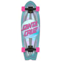 Santa Cruz Prismatic Dot Shark Cruiser Skateboard alt image view 0