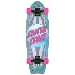 Santa Cruz Prismatic Dot Shark Cruiser Skateboard