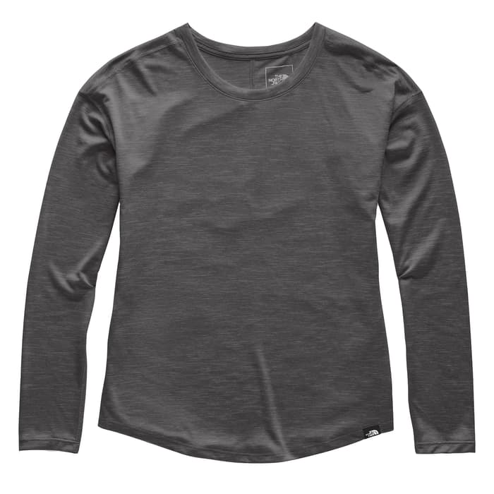 The North Face Women's Hyperlayer Flashdry Long Sleeve Crew Shirt - Sun ...