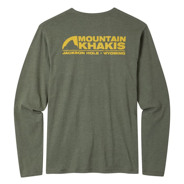 Mountain Khakis Men's Pocket Logo Long Sleeve Shirt - Sun & Ski Sports