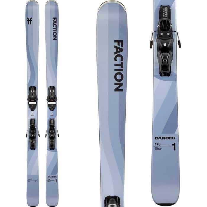 Faction Men's Dancer 1 Skis with Strive 11 Bindings '25 - Sun