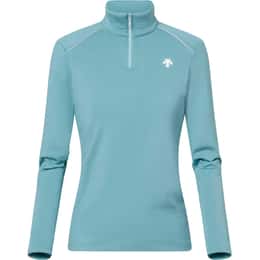 Descente Women's Shoulder Trim T-Neck Top