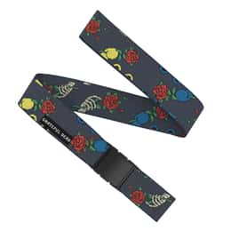 Arcade Belts Men's Grateful Dead Skeleton Bear Slim Belt