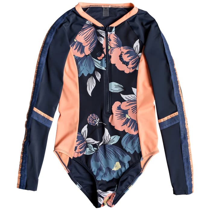 Roxy Women's Long Sleeve Fitness One Piece Rashguard Sun & Ski Sports