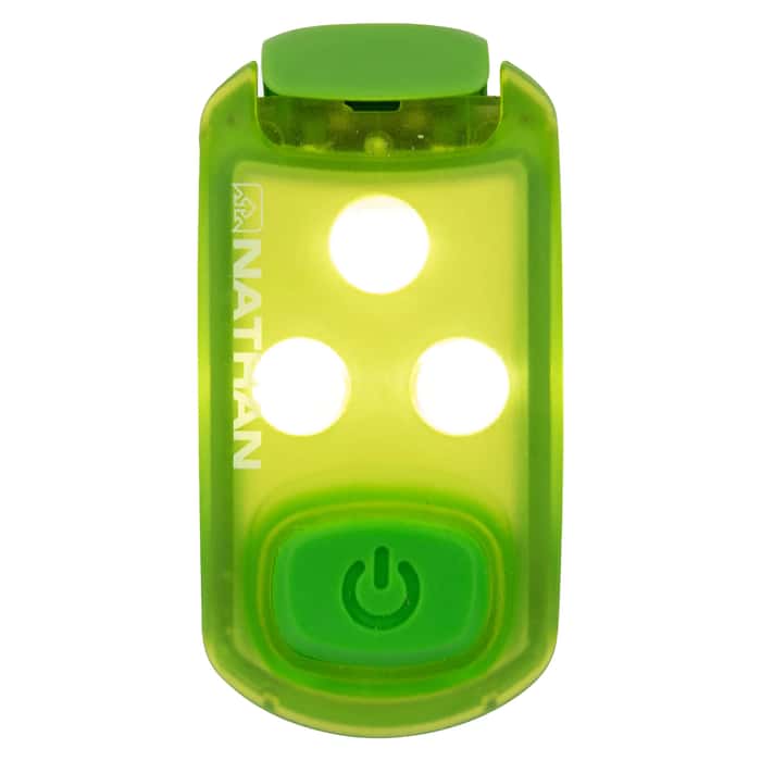 Nathan Sports Strobe Light LED Safety Light Clip