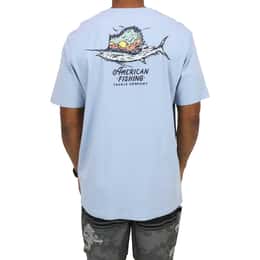 AFTCO Men's Sail Fishing Short Sleeve T Shirt