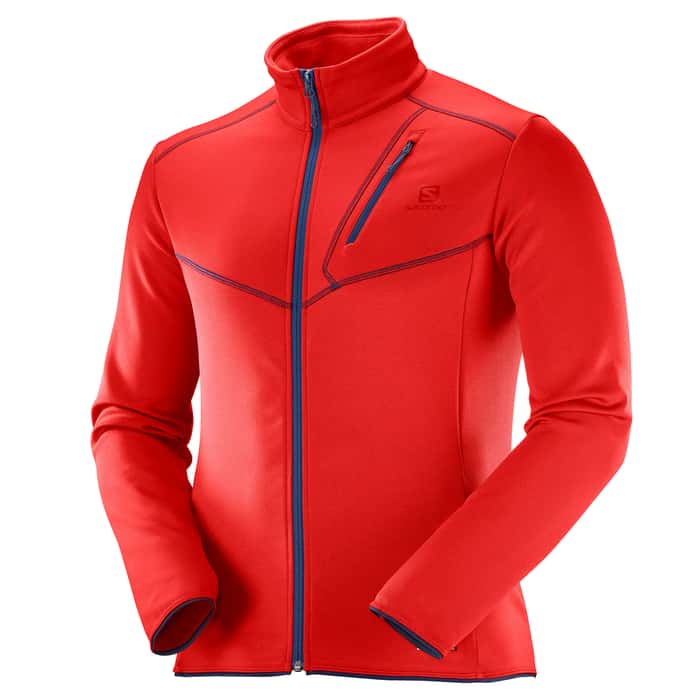 Salomon Men's Discovery Full Midlayer Jacket - Sun & Ski Sports
