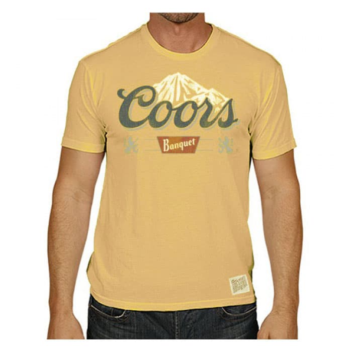 Original Retro Brand Men's Coors Short Sleeve T Shirt - Sun & Ski Sports