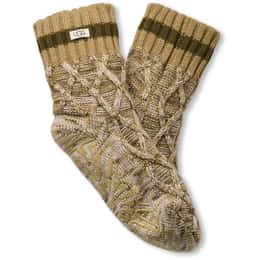 UGG Women's Deedee Fleece Lined Quarter II Socks